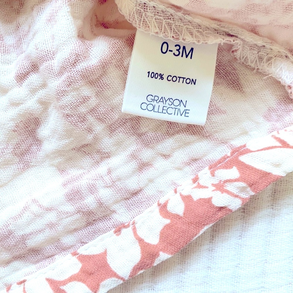 Grayson Collective Baby Boho Floral Two Piece Set. Size 0-3 months. - Picture 11 of 13
